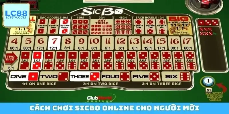 Cách Chơi Sicbo Online Chi Tiết Cho Người Mới Tiếp Cận